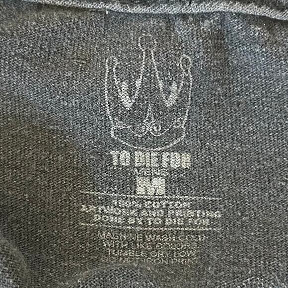 Vintage To die for T Shirt faded thrashed graphic Y2K 2000s grunge distressed S - Picture 14 of 14